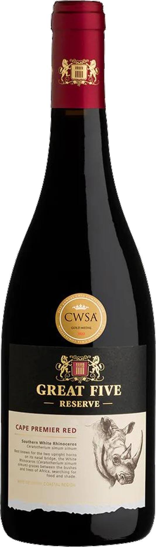 Premier Rotwein, ( | Curry Stellenview Red Great Wines Cape) Five Südafrika, Western