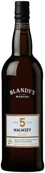 Blandys Madeira Malmsey Rich - 5 year old