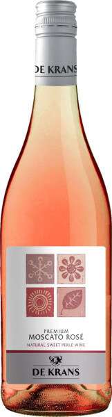 De Krans Premium Moscato Perlé Rosé 2024