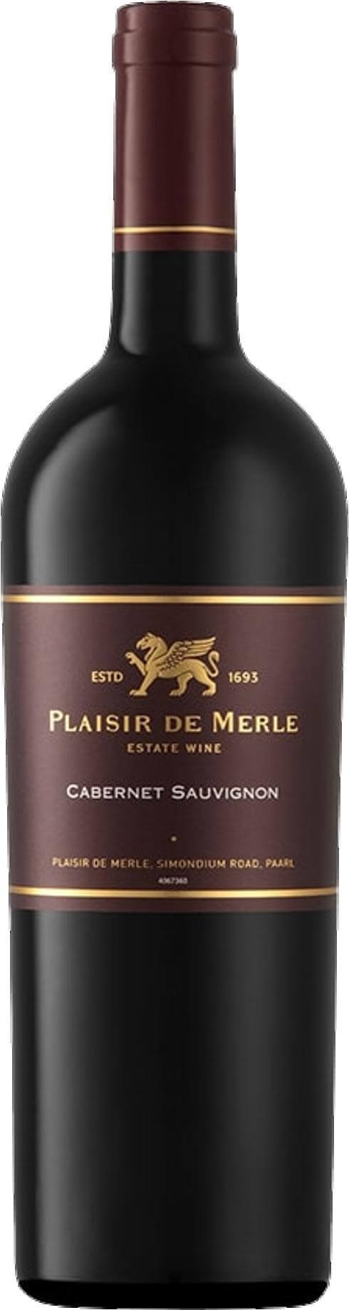 Plaisir Estate Cabernet Sauvignon 2019