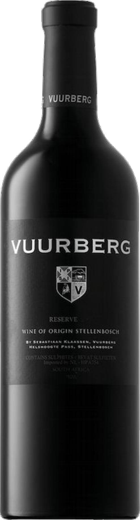 Vuurberg Reserve Red 2018