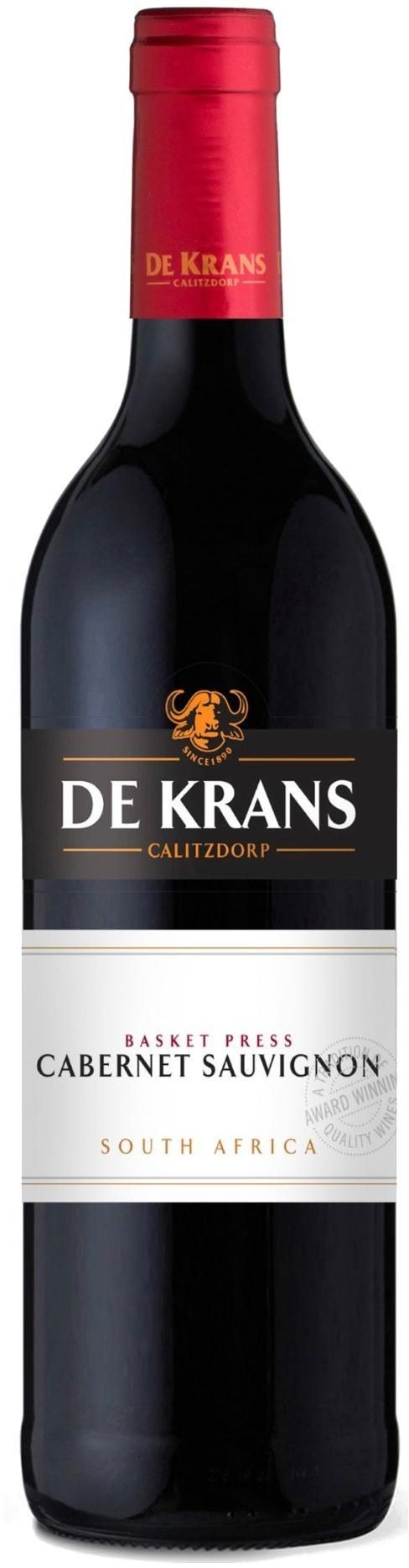 De Krans Basket Press Cabernet Sauvignon (Rotwein, Südafrika, Calitzdorp) |  Curry Premium Wines oHG